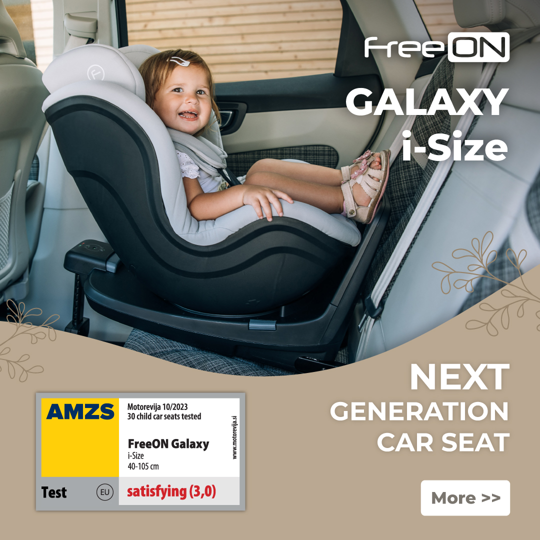 Poussette FreeON Zen Deluxe 4en1 - Gris clair (avec siège auto et